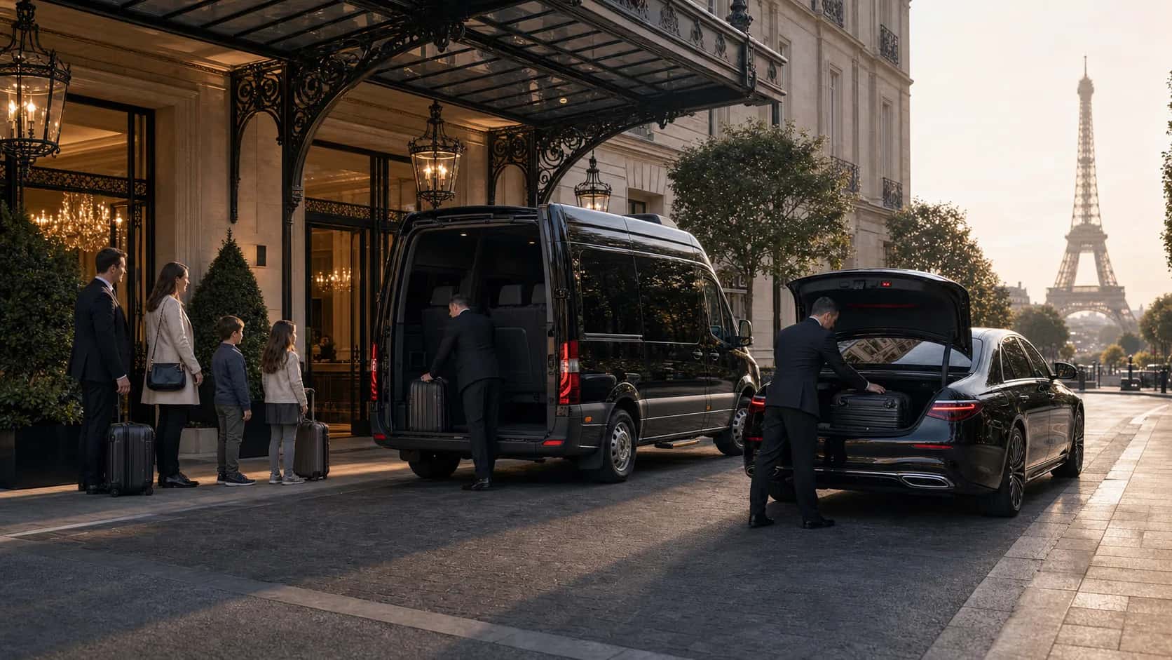 Flexible hourly chauffeur in Paris - Hourly Service in Central Paris