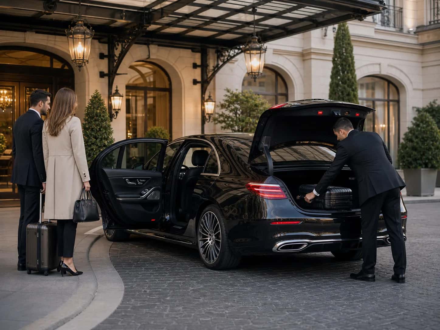 Hourly chauffeur for Paris hotels and meetings - Executive Travel in Paris Hotels