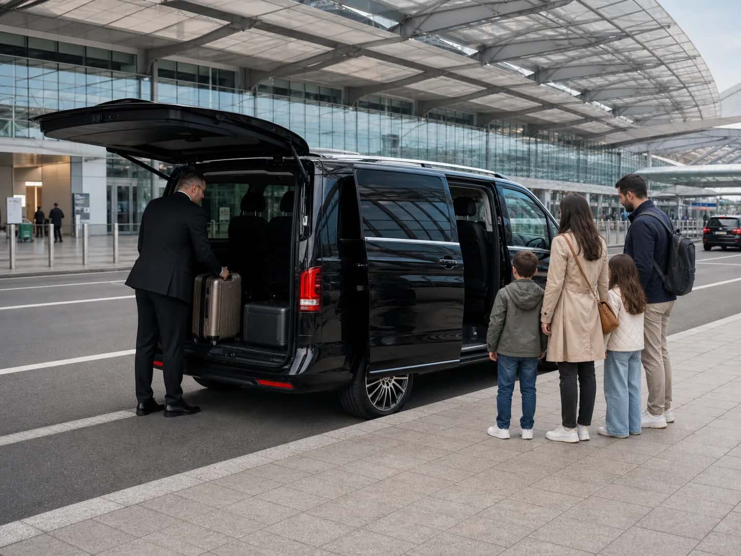 Family transfer from CDG Terminal 2F - Airport Transfers in Charles de Gaulle 2F