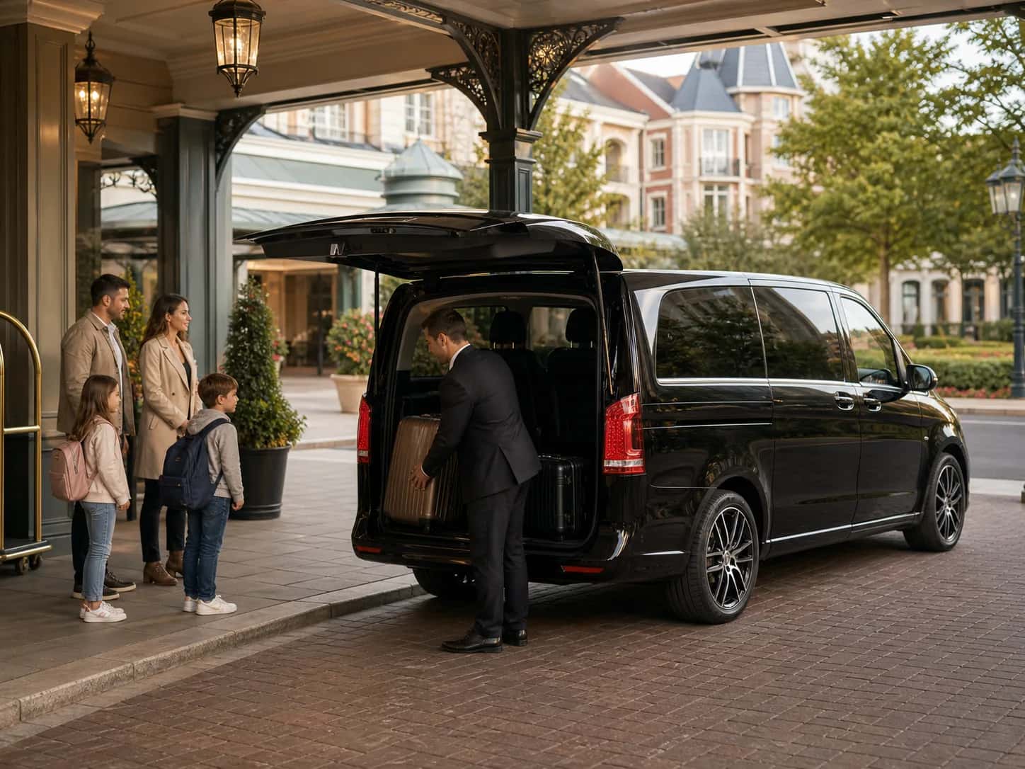 Private car to Disneyland Paris - Family Travel in Disneyland Paris